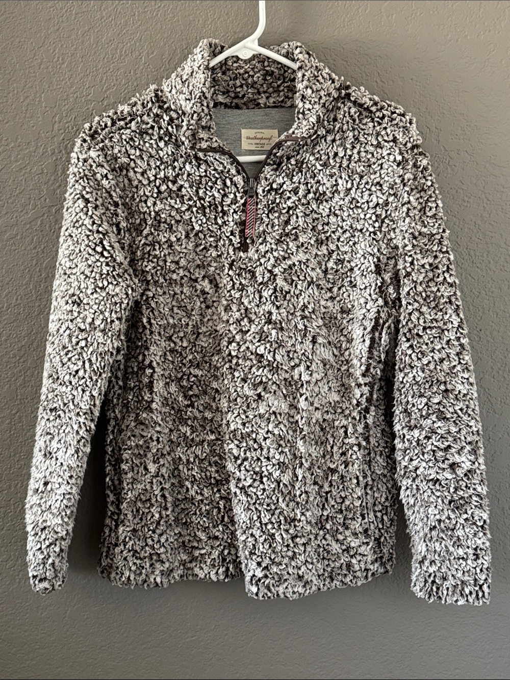 Cozy Sherpa Quarter-Zip Pullover
